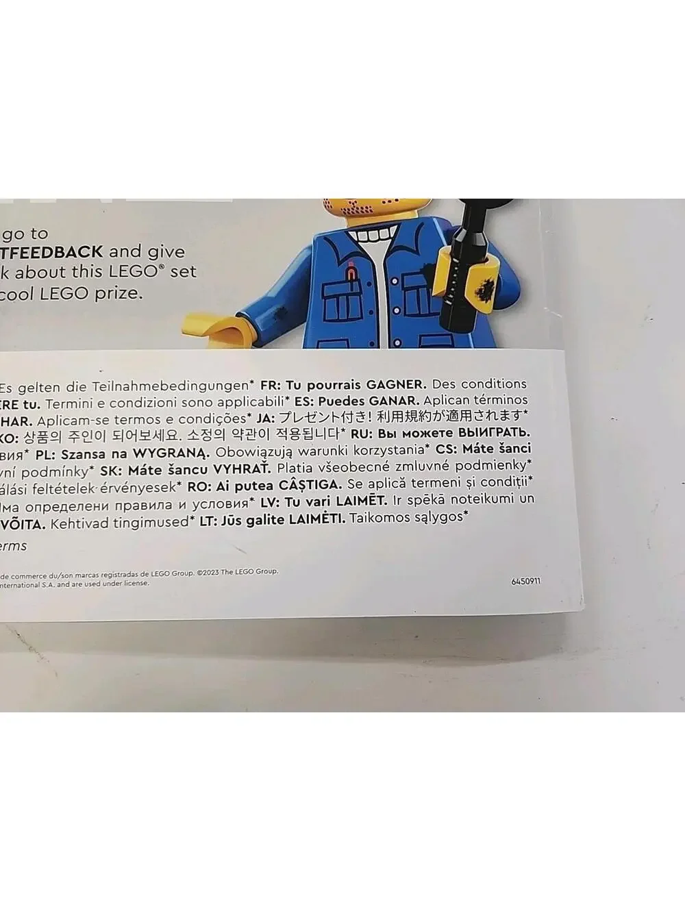 LEGO Technic 42151  Bugatti Bolide Manual Only